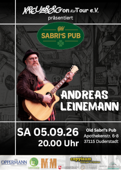 Andreas Leinemann *live* im Old Sabris Pub